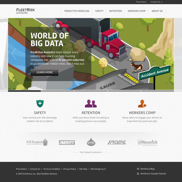 FleetRisk Advisors Website Redesign